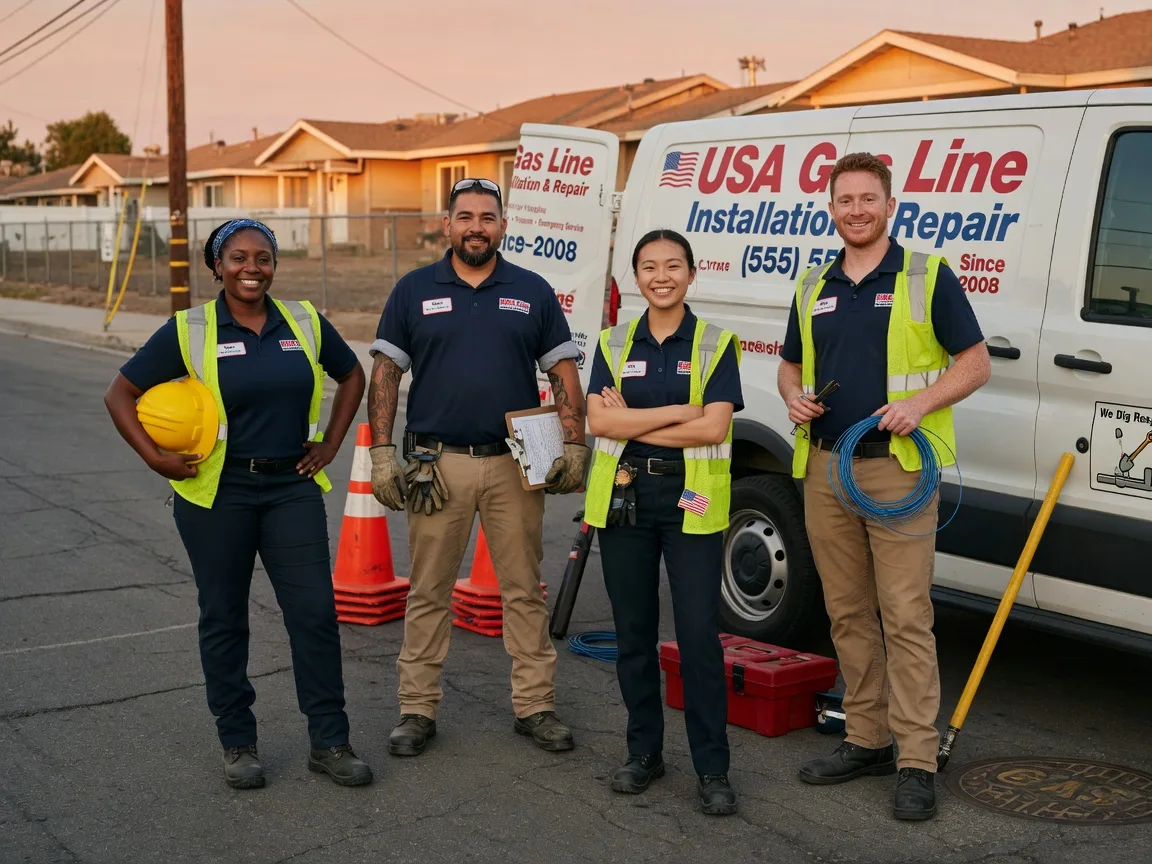 Gas Line Installation company in Hammond, OR